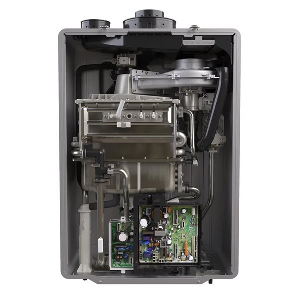 Rinnai SENSEI RXP199IN 11.1-GPM 199K-BTU Condensing Tankless Water Heater w/ Built-in Pump - NG/LP Convertible