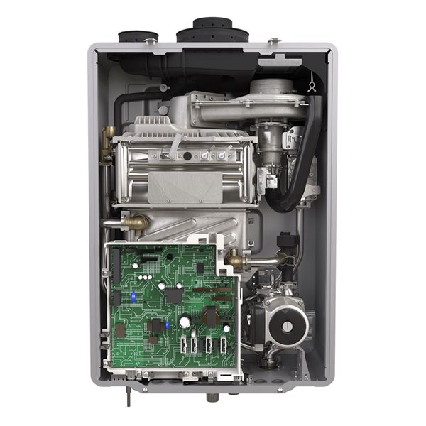 Rinnai I-SERIES+ IP090160C Combi Boiler 160K-BTU/90K-BTU 7.9-GPM NG/LP Convertible