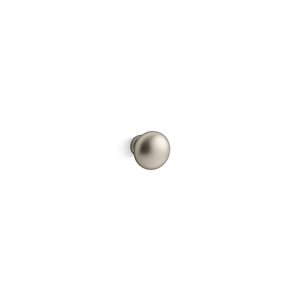 KOHLER Malin by Studio McGee Silver Metal Cabinet Knob w/ Brushed Nickel Hardware