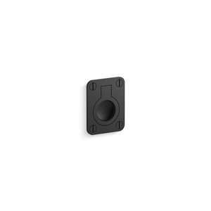 KOHLER Seagrove by Studio McGee Black Metal Cabinet Pull w/ Matte Black Hardware