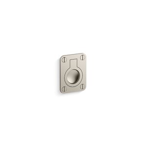 KOHLER Seagrove by Studio McGee Black Metal Cabinet Pull w/ Brushed Nickel Hardware
