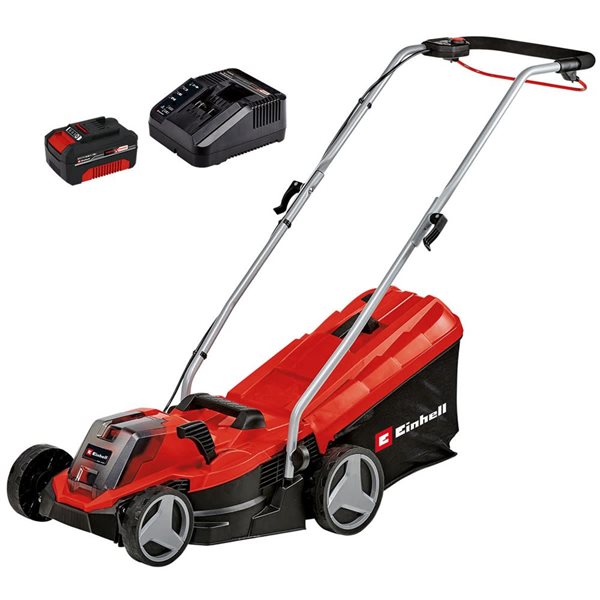 Einhell Cordless 13-in Push Lawn Mower 18 V GE-CM 18/33 Li-BL KIT