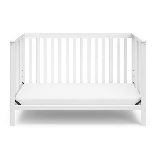 Storkcraft Hillcrest 4-in-1 Convertible White Crib