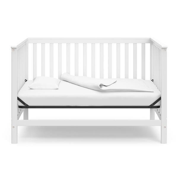 Storkcraft Hillcrest 4-in-1 Convertible White Crib