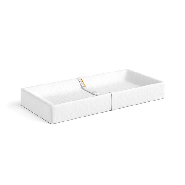 Storkcraft Nest 15 D x 32-in W White 4-Sided Contoured Changing Pad