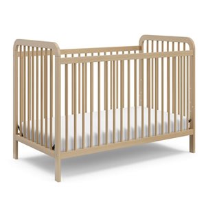 Storkcraft Pasadena 3-in-1 Convertible Light Wood Crib