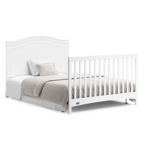 Graco Paris 4-in-1 Convertible White Crib 04530-371 RONA