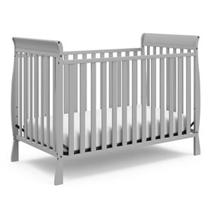 Storkcraft Maxwell 3-in-1 Convertible Pebble Grey Crib