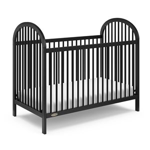 Graco Olivia 3-In-1 Convertible Black Crib