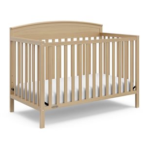 Graco Benton 5-in-1 Convertible Light Wood Crib