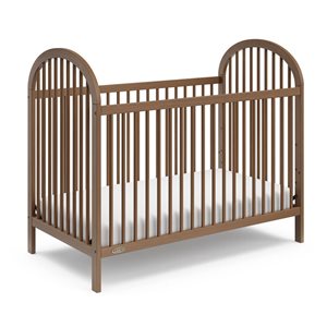 Graco Olivia 3-In-1 Convertible Hazelnut Brown Crib