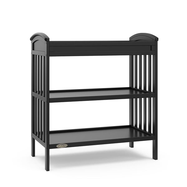 Graco Benton 35-in W Black Freestanding Changing Table w/ Water ...