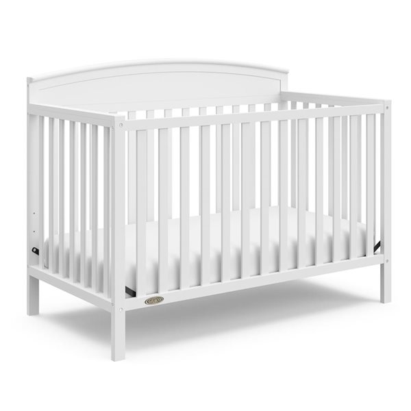 Graco Benton 5-in-1 Convertible White Crib
