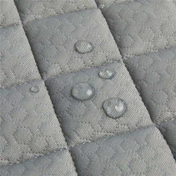 Graco 16 D x 32-in W White and Grey Oval Contoured Changing Pad