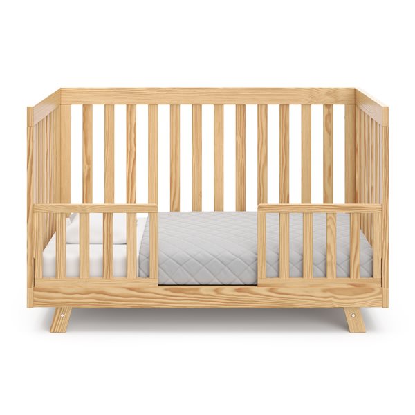 Graco Toddler Natural Wood Crib Transition Guardrail 01350-305 RONA