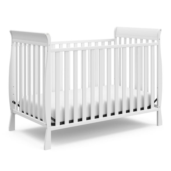 Storkcraft Maxwell 3-in-1 Convertible White Crib
