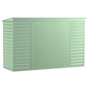 Arrow 10 x 4-ft Steel Shed - Green