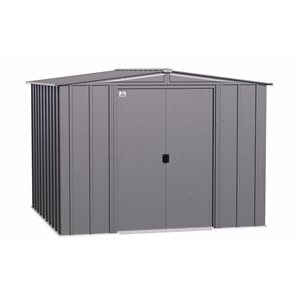 Arrow 8 x 8-ft Steel Shed - Grey