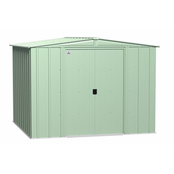 Small Rona Sheds Arrow 8 x 8-ft Steel Shed - Green CLG88SGDSP | RONA