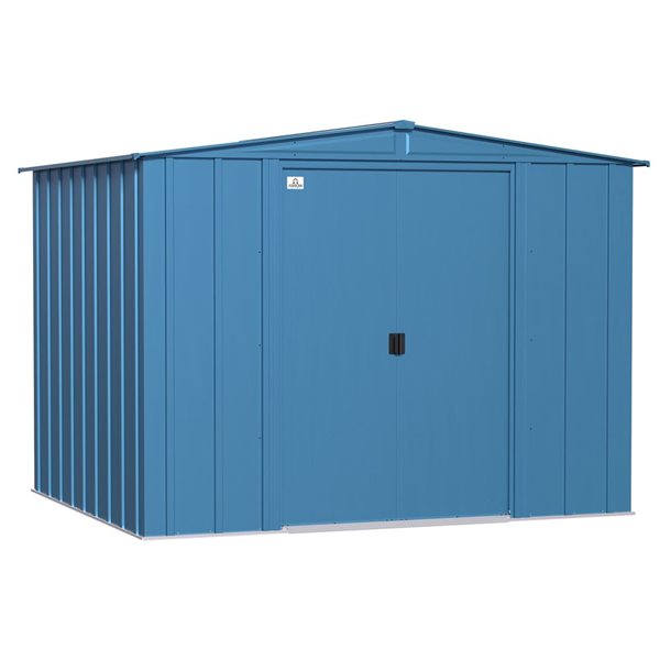 Arrow 8 x 7-ft Steel Shed - Blue