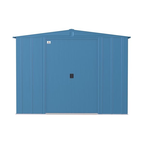 Arrow 8 x 7-ft Steel Shed - Blue