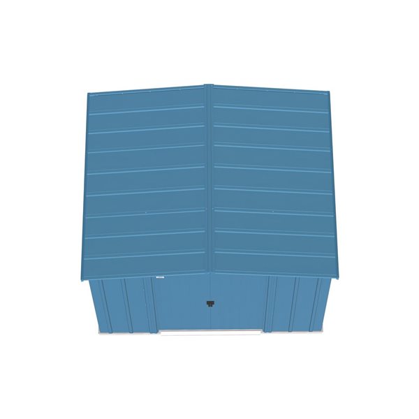 Arrow 8 x 7-ft Steel Shed - Blue