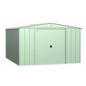 Arrow 12 x 10-ft Steel Shed - Green