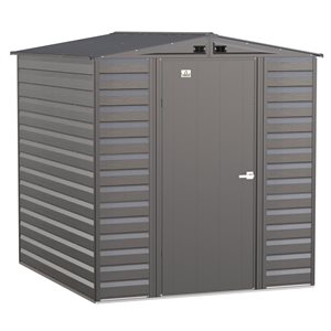 Remise en acier Arrow 6 x 7 pi, gris