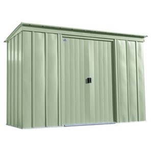 Arrow 10 x 4-ft Steel Shed - Green