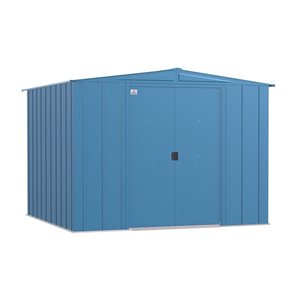 Arrow 8 x 8-ft Steel Shed - Blue