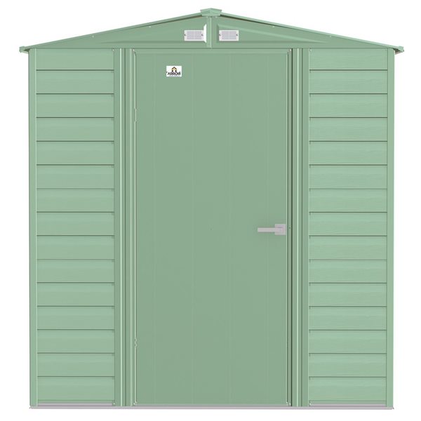 Arrow 6 x 5-ft Steel Shed - Green