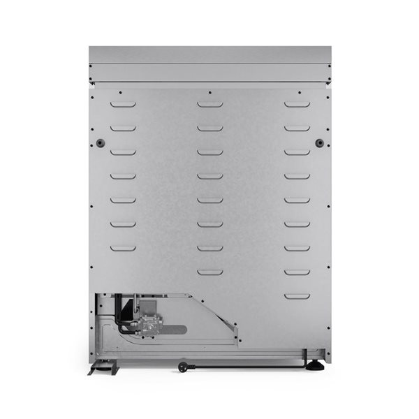 Gordon Ramsay by THOR Kitchen 30-in Stainless Steel/Navy Blue Professional Gas Range w/ Tilt Panel Touch Control