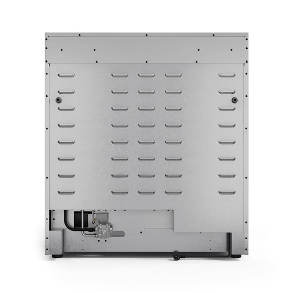 Gordon Ramsay by THOR Kitchen 36-in Stainless Steel/Rose Gold Professional Gas Range w/ Tilt Panel Touch Control