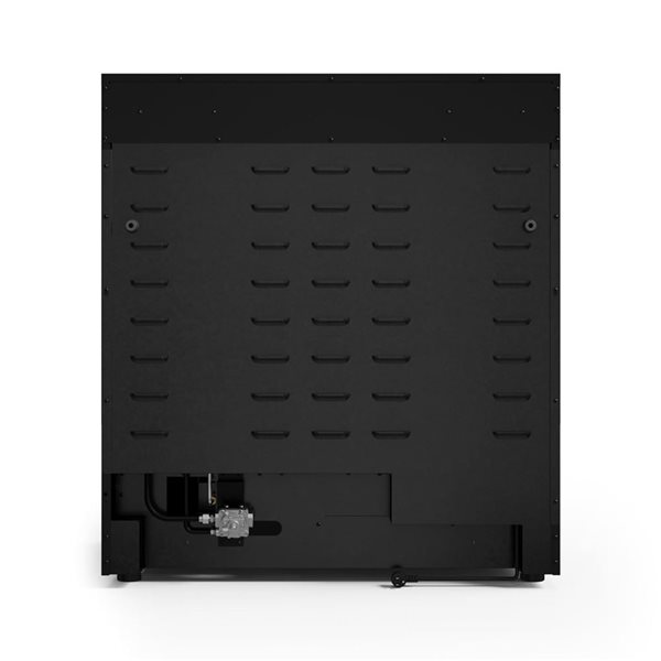 Gordon Ramsay by THOR Kitchen 36-in Black/Stainless Steel Professional Gas Range w/ Tilt Panel Touch Control