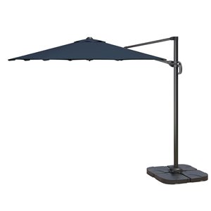 Sirio Navy Blue 10 x 10-ft Patio Umbrella