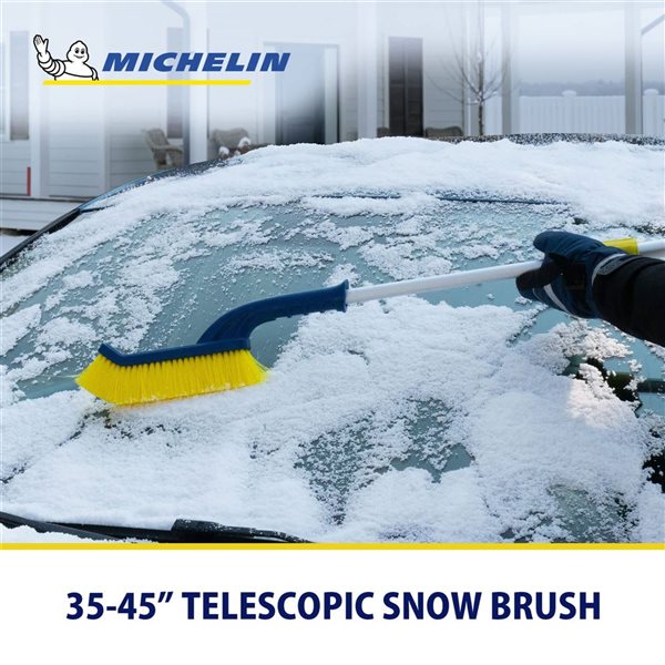 Michelin Extendable 35-45-in Snow Brush w/ Ice Scraper