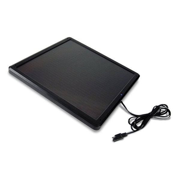 Koolatron 12 V Solar Trickle Charger 7.5 W 400 mAh for Vehicle Battery