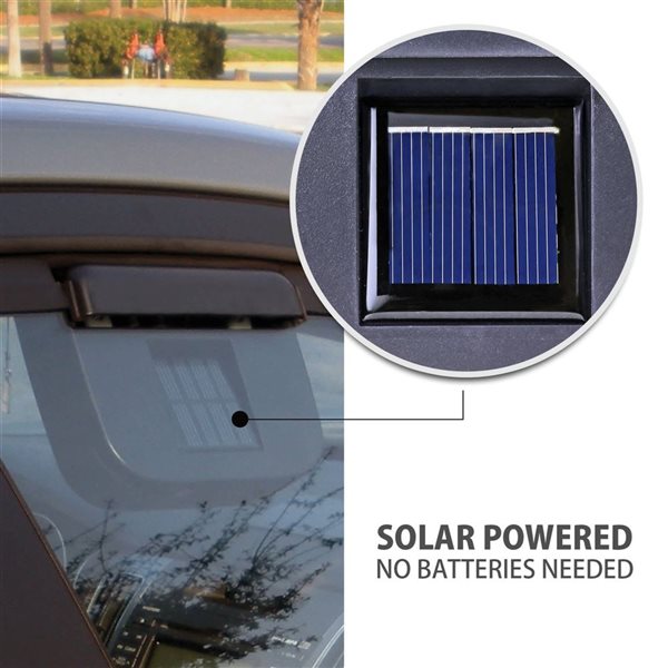 Koolatron Solar Fan Car Window Hot Air Extractor