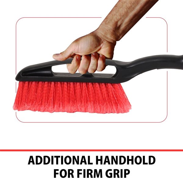 Oskar Heavy Duty 35-in Snow Brush with Ice Scraper