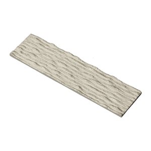 LuxySplash Annetta 12-Pc 3 x 12-in Beige Sealed Sandstone Subway Peel and Stick Wall Tiles - 3 ft²/Carton