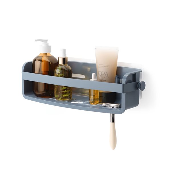 Umbra Flex Slate Blue Adhesive Bin