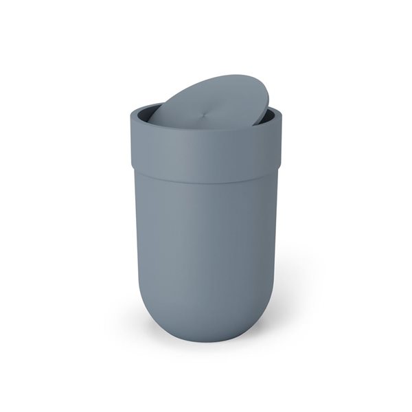 Umbra Bathroom Touch Trash Can w/ Swing Lid 6-L
