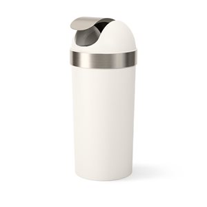 Umbra Venti Trash Can w/ Swing Top Lid 62-L