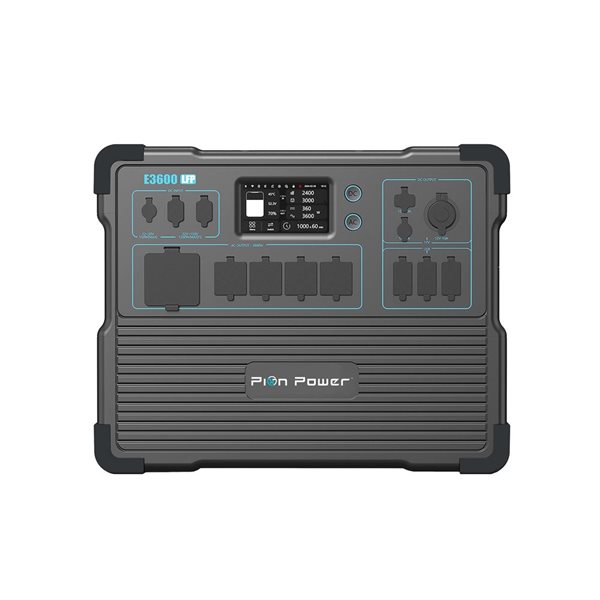 Pion Power E Series E3600LFP Portable Power Station - 3600W