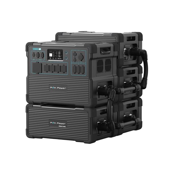 Pion Power E Series EP3000-48V 3072 Wh Extension Battery for E3600LFP Portable Power Station