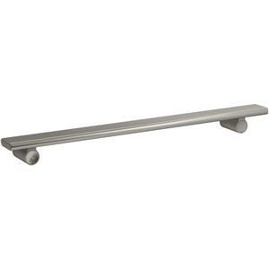 KOHLER Choreograph 24-in Anodized Aluminum Shower Bar - Brushed Nickel