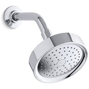 KOHLER Purist Polished Chrome Round Single-Function Showerhead - 2.5 gpm