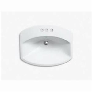 KOHLER Cimarron 22-3/4-in Rectangle Drop-in Bathroom Sink