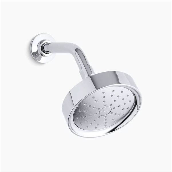 Pomme De Douche Ronde 1 Fonction Devonshire De KOHLER En Laiton Poli, 2