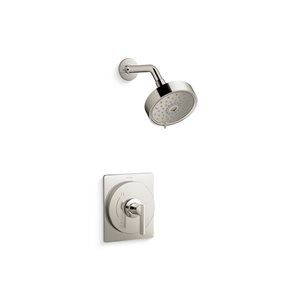 KOHLER Castia Studio McGee Rite-Temp Polished Nickel 1-Handle 1.75-gal/min Shower Trim Kit